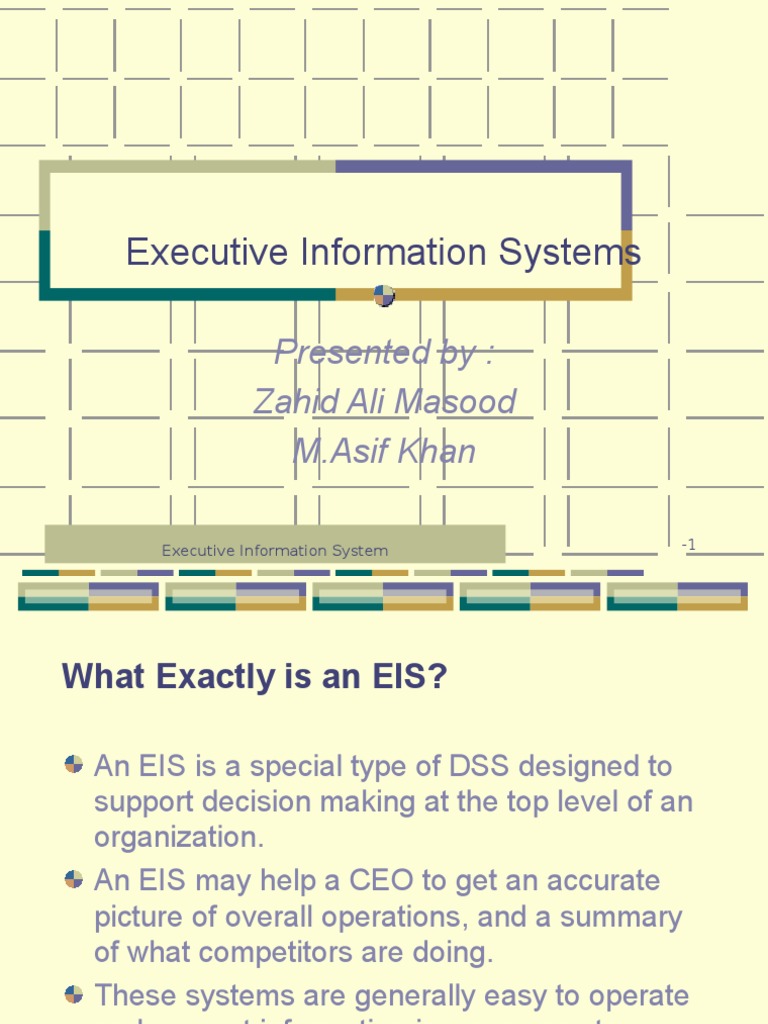 EIS Information System Information Technology