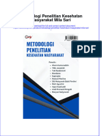 PDF of Metodologi Penelitian Kesehatan Masyarakat Mila Sari Full Chapter Ebook