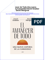 PDF of El Amanecer de Todo Una Nueva Historia de La Humanidad David Graeber David Wengrow 2 Full Chapter Ebook