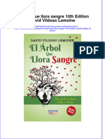 PDF of El Arbol Que Llora Sangre 10Th Edition David Vildoso Lemoine Full Chapter Ebook
