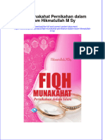 PDF of Fiqh Munakahat Pernikahan Dalam Islam Hikmatullah M Sy Full Chapter Ebook