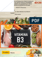 Vitaminas B3, B6, B9