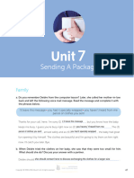 Document 07 Workbook Unit 7 Sending A Package