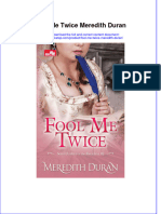Download pdf of Fool Me Twice Meredith Duran full chapter ebook 