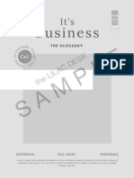 LD It's Business - Sample Business Planner