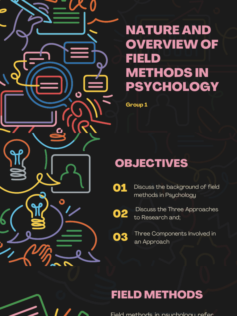 Overview of Field Methods in Psychology | PDF | Methodology ...