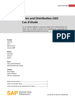 SAP Sales and Distribution SD Etude de Cas