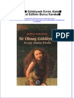 PDF of Ne Olmus Gulduysek Evrim Alatas Kitabi 1St Edition Burcu Karakas Full Chapter Ebook