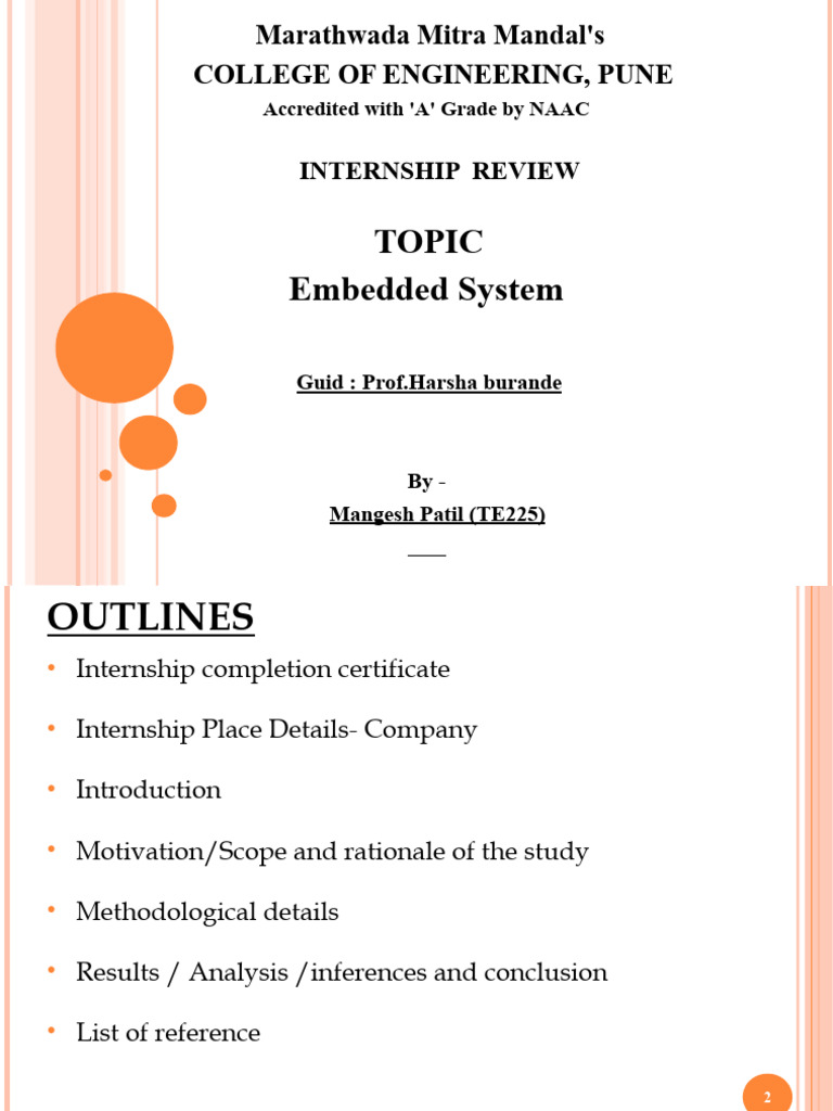 Internship Insights on Embedded Systems | PDF | Automation | Simulation