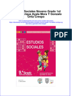 PDF of Estudios Sociales Noveno Grado 1St Edition Enrique Ayala Mora Y Gonzalo Ortiz Crespo Full Chapter Ebook