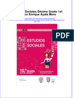 PDF of Estudios Sociales Decimo Grado 1St Edition Enrique Ayala Mora Full Chapter Ebook
