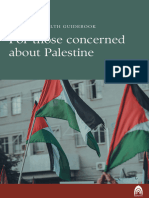 A Mental Health Guidebook For Those Concerned About Palestine