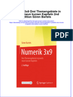 PDF of Numerik 3X9 Drei Themengebiete in Jeweils Neun Kurzen Kapiteln 2Nd Edition Soren Bartels Full Chapter Ebook