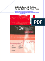 Full Ebook of The Ecg Made Easy 9Th Edition Hampton DM Ma Dphil FRCP FFPM Fesc Online PDF All Chapter