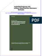 PDF of Energieubertragung Mit Hochgespanntem Gleichstrom Hermann Schulze Full Chapter Ebook