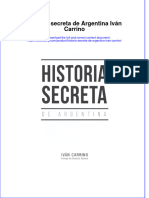 Full Download Historia Secreta de Argentina Ivan Carrino Online Full Chapter PDF