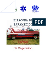 Bitacora de Paramedico