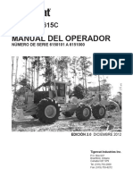 Manual Skidder Tigercat 615C-1