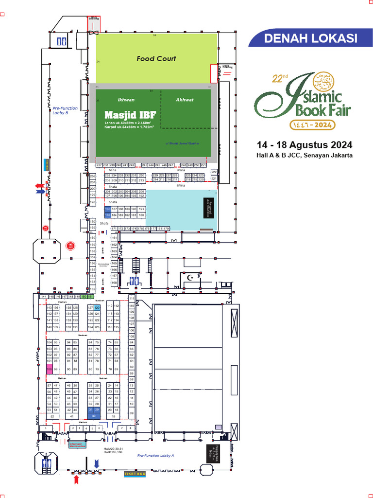 Plan de l'IBF 2024 à Senayan | PDF