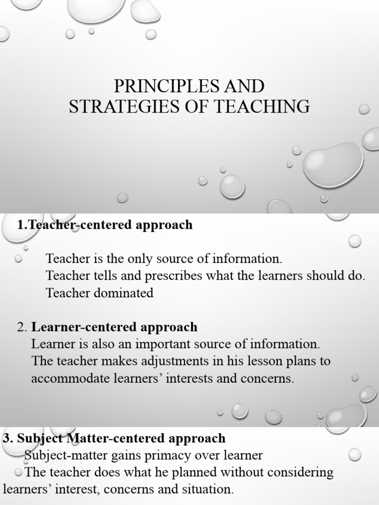 Principles And Strategies Of Teaching Download Free Pdf