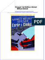 Download pdf of Esrar I Cinayat 1St Edition Ahmet Mithat Efendi full chapter ebook 