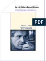 PDF of Formidable 1St Edition Benoit Cohen Full Chapter Ebook