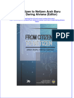 PDF of From Citizen To Netizen Arah Baru Media Daring Alviana Editor Full Chapter Ebook