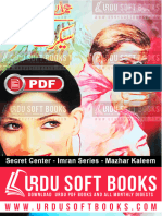 Secret Center Novel by Mazhar Kaleem MA Imran Series