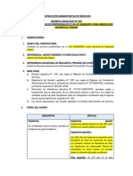 TDR Contratación Administrativa de Servicios