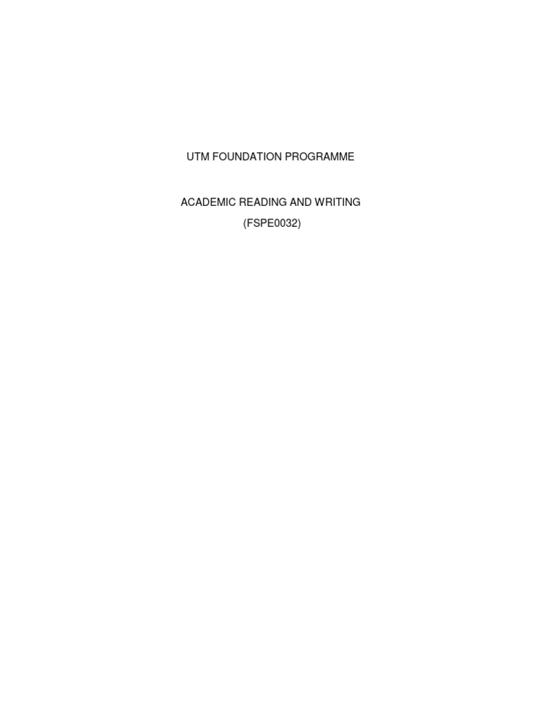 Module - Reading and Writing | Download Free PDF | Learning | Reading ...