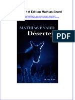 Full Download Deserter 1St Edition Mathias Enard Online Full Chapter PDF