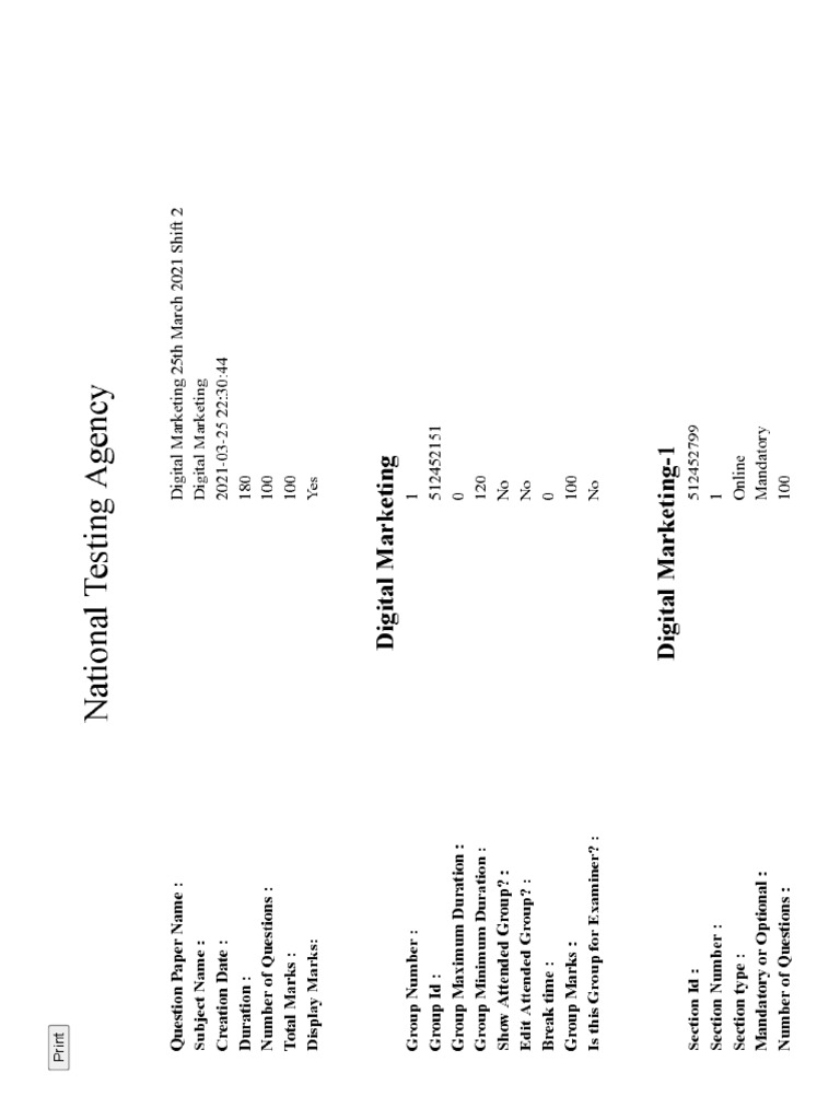 Swayam digital marketing 2021 shift 2 pdf