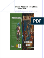 PDF of Golpe en La Gran Absalom 1St Edition Paizo Staff Full Chapter Ebook