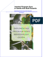 Full Download Implementasi Program Guru Berkeahlian Ganda Arie Budi Susanto Online Full Chapter PDF