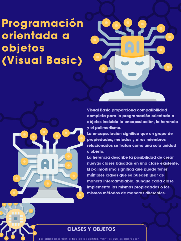 Programación Orientada a Objetos en VB | PDF | Objeto (informática ...