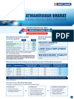 HDFC Manufacturing Fund - NFO - Leaflet - HDFC Bank