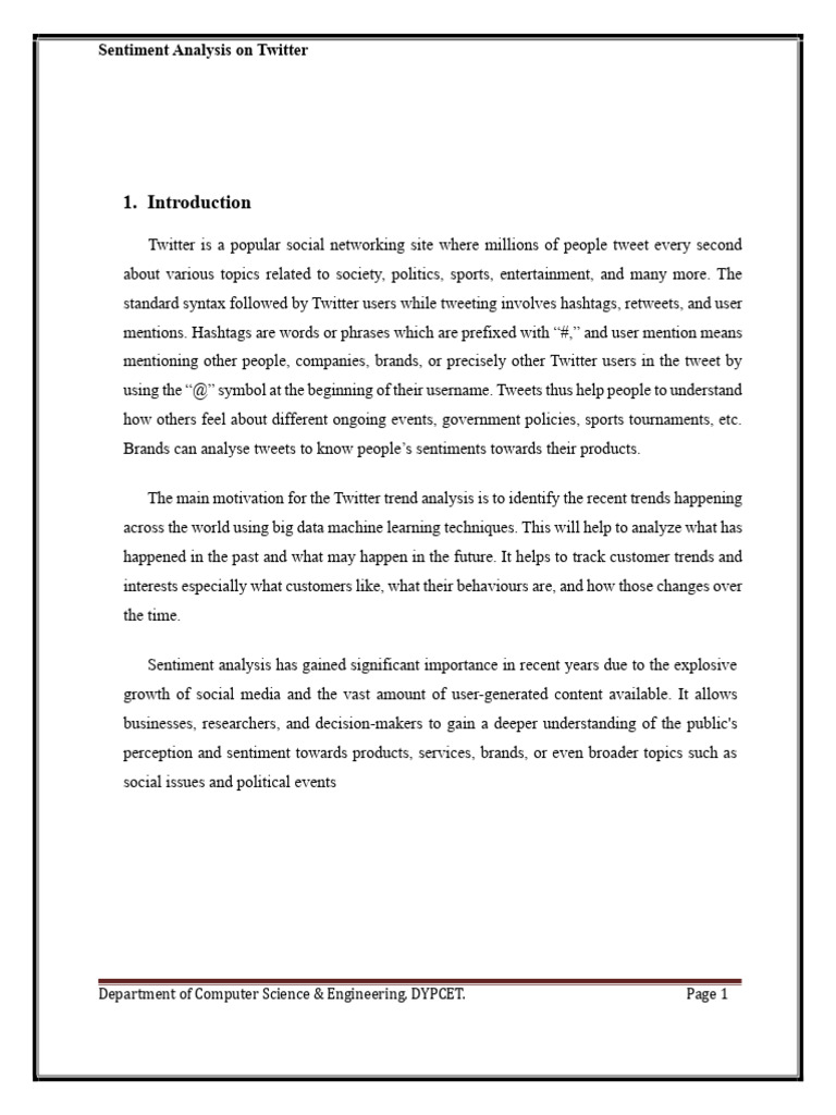 Twitter Sentiment Analysis Techniques | PDF | Support Vector Machine ...