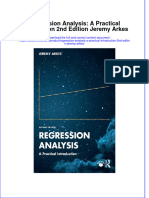 Full Ebook of Regression Analysis A Practical Introduction 2Nd Edition Jeremy Arkes Online PDF All Chapter