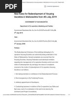 New Rules For Redevelopment of Housing Societies in Maharashtra From 4th July, 2019 - Reader Mode