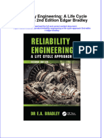 Full Ebook of Reliability Engineering A Life Cycle Approach 2Nd Edition Edgar Bradley Online PDF All Chapter