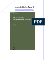 Download pdf of Gesammelte Werke Band 3 full chapter ebook 