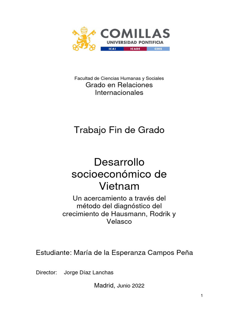 Diagnóstico de Crecimiento de Vietnam | PDF | Bancos | Vietnam