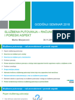 13 Sluzbena Putovanja - Racunovodstveni I Poreski Aspekt Marko Marjanovic Final