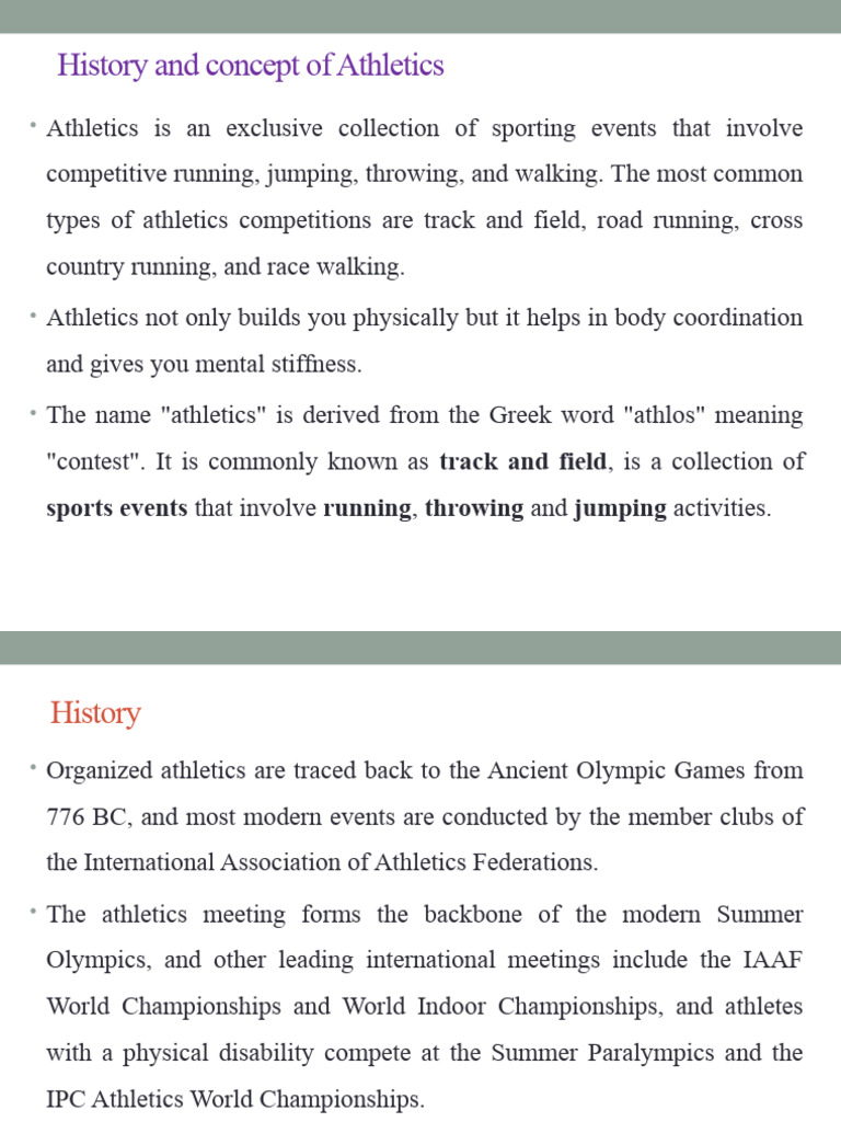 Understanding Sprinting Techniques | PDF | Track And Field | Running