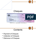 Cheques
