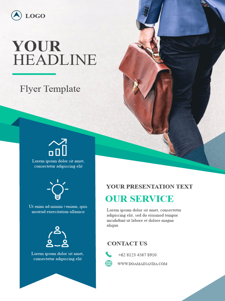 Business Flyer Template | PDF | Career & Growth