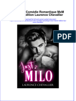 Full Download Just Milo Comedie Romantique MXM French Edition Laurence Chevallier Online Full Chapter PDF