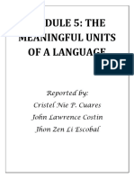 MODULE-5-Morphology-Lingusitics-1