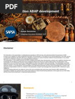 Steampunk Next Generation Abap Development - 2022 11 07