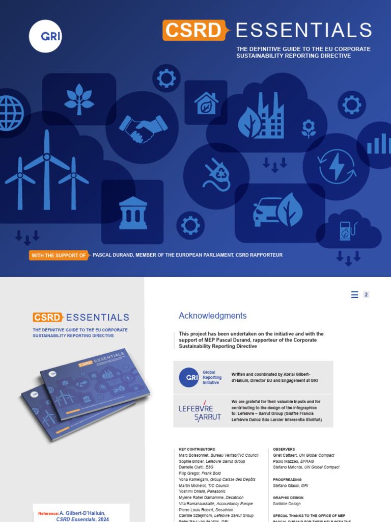 Gri CSRD Essentials | PDF | Small And Medium Sized Enterprises ...
